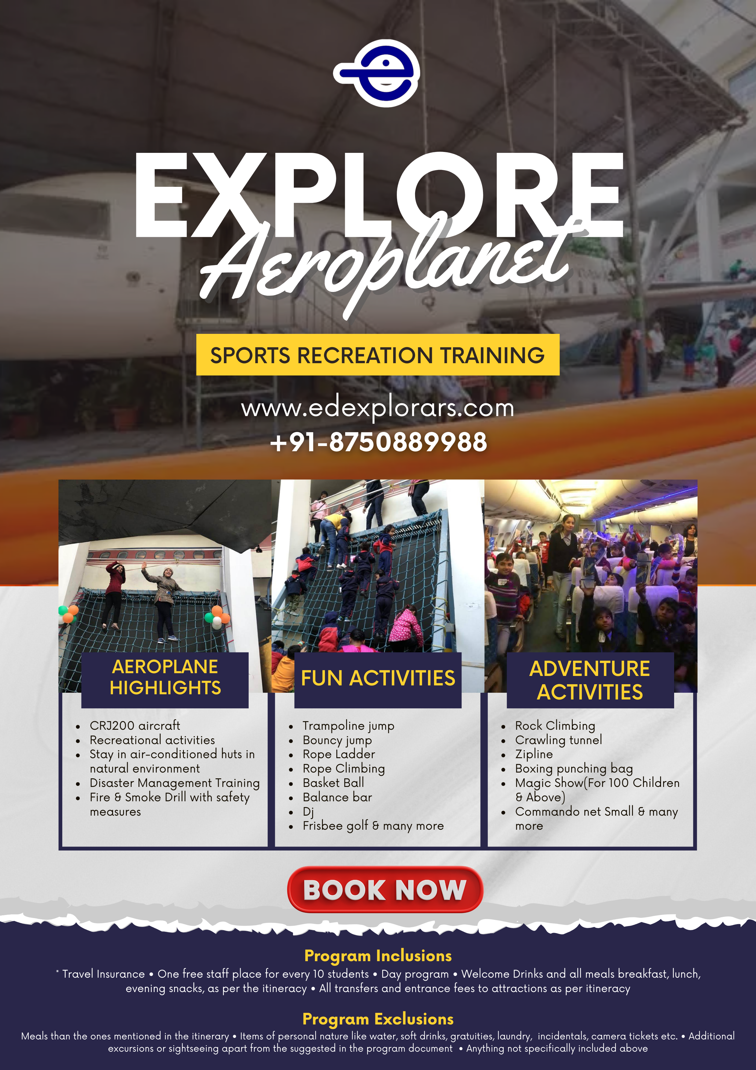 Aeroplanet - Sports Recreation Training